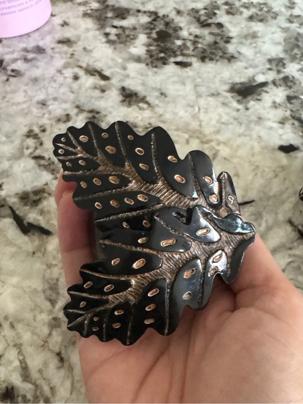 NEW Anthropologie Napkin Rings, Leaf Motif 🍁, Set of 3